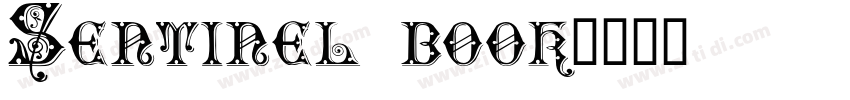 Sentinel book字体转换